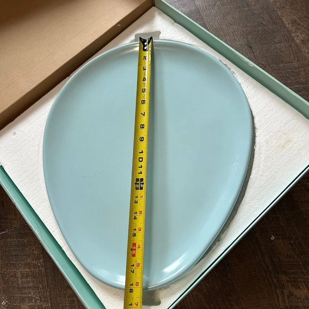 Nigella Lawson Living Kitchen XL Serving Platter Robin Egg Blue Sebastian Conran
